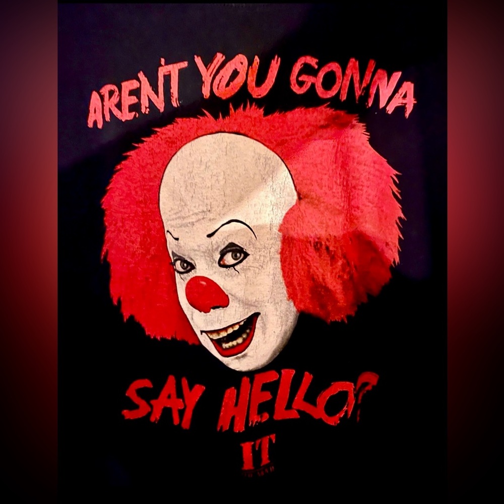PENNYWISE THE CLOWN FROM MOVIE “IT”